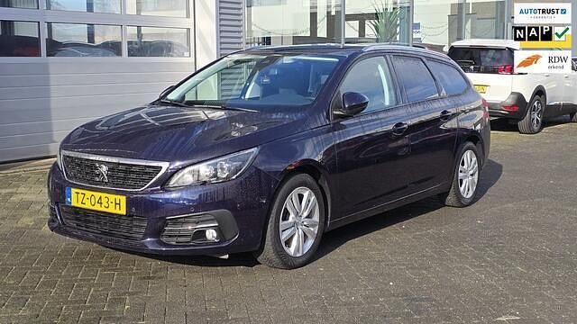 Blauw Occasion 2019 Peugeot 308 SW Stationwagen | € 9.749 (Super prijs) - Afbeelding 1/4