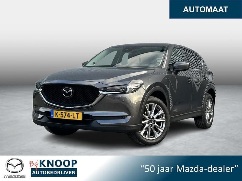 Grijs Occasion 2021 Mazda CX-5 Luxury SUV | € 29.395 (Eerlijke prijs) - Afbeelding 1/4