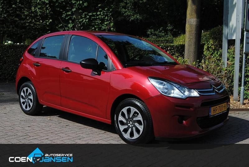 Rood Gebruikt 2015 Citroën C3 Attraction Hatchback | € 7.250 (Eerlijke prijs) - Afbeelding 1/4