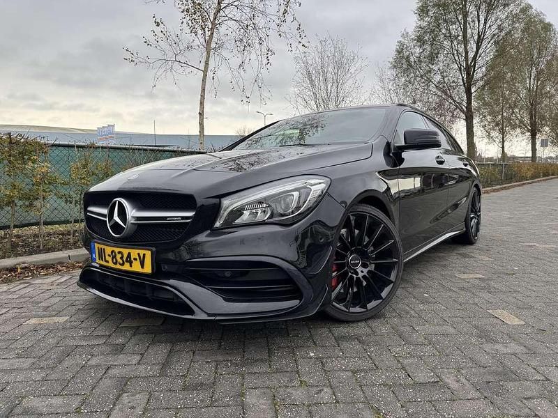 Occasion Mercedes CLA45 AMG AMG 381 PK (280 kW) 2017 Zwart Stationwagen