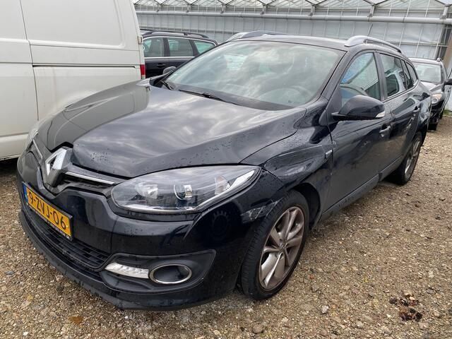 Zwart Gebruikt 2015 Renault Mégane GrandTour LIMITED Stationwagen | € 1.999 - Afbeelding 1/4