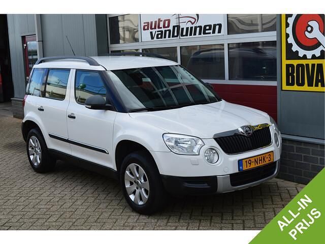 Wit Gebruikt 2010 Skoda Yeti Active SUV | € 4.445 (Eerlijke prijs) - Afbeelding 1/4