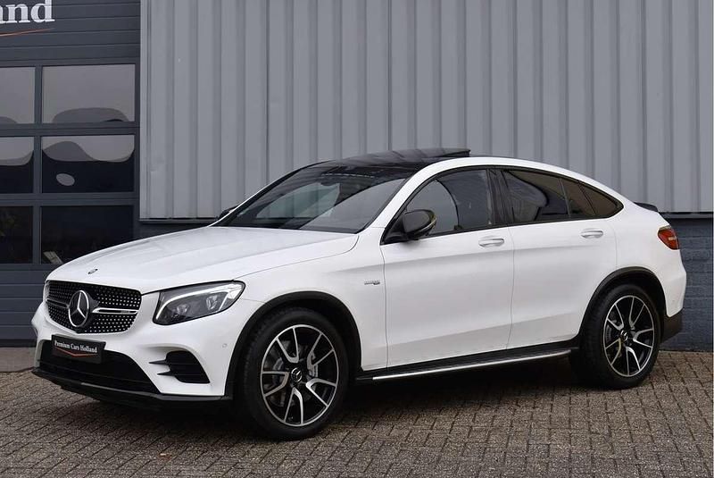 Occasion Mercedes GLC43 AMG AMG 367 PK (269 kW) 2017 Wit Coupé