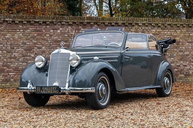Grijs Occasion 1950 Mercedes 170 Classic Cabriolet | € 129.500 - Afbeelding 1/4