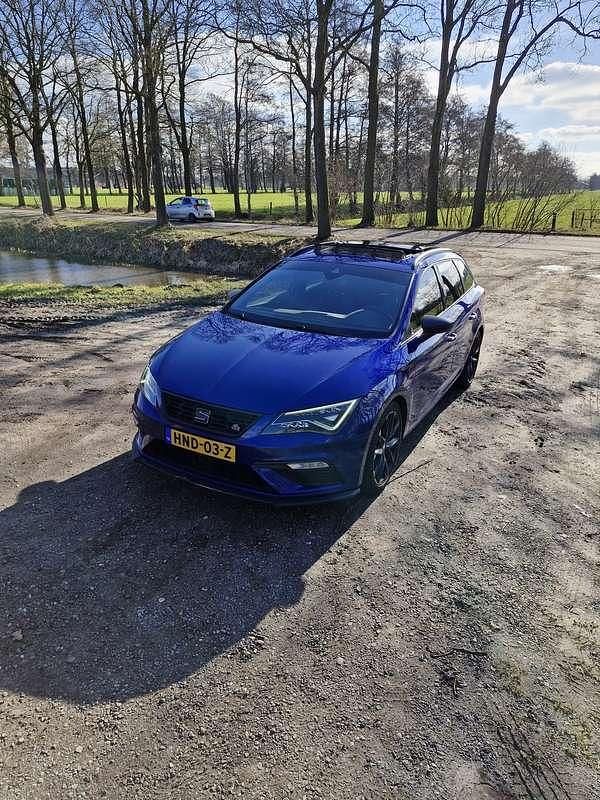 Occasion Seat Leon FR 150 PK (110 kW) 2020 Blauw Stationwagen