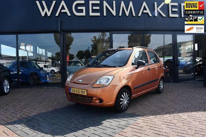 Oranje Gebruikt 2007 Chevrolet Matiz Hatchback | € 1.650 (Eerlijke prijs) - Afbeelding 1/4