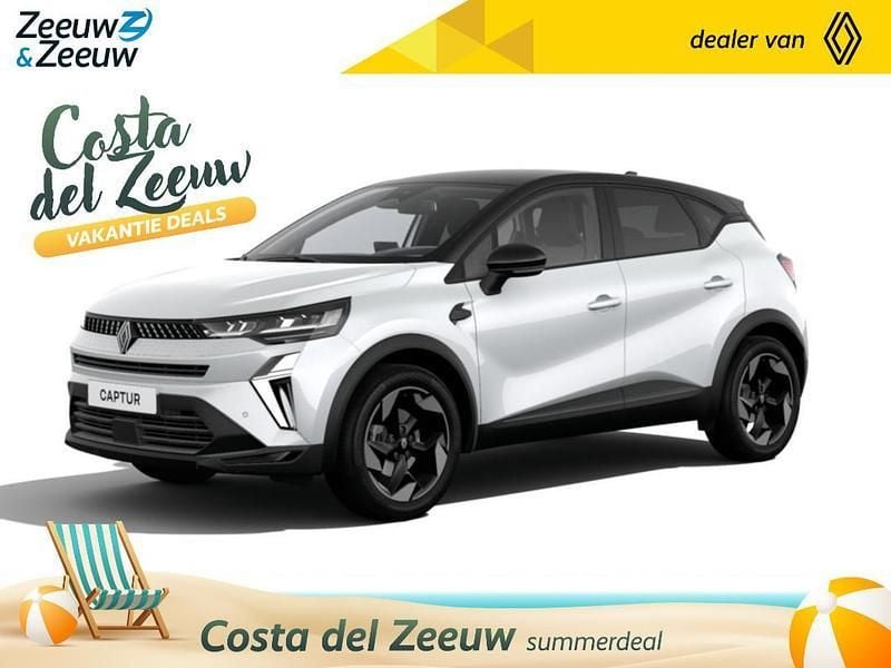Blanc nacre noir etoile Nieuw 2025 Renault Captur Techno SUV | € 34.890 (Goede deal) - Afbeelding 1/4