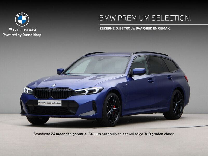 Blauw Gebruikt 2024 BMW 330e M Sport Stationwagen | € 49.950 (Super prijs) - Afbeelding 1/4