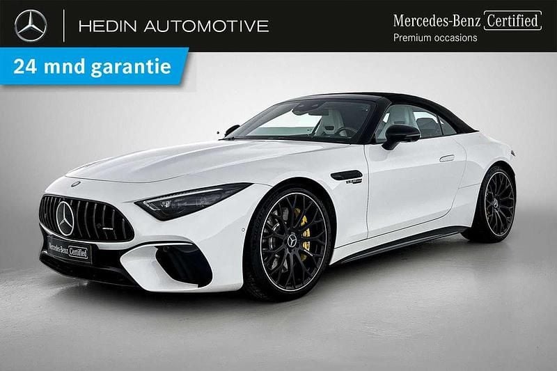 Wit Gebruikt 2024 Mercedes SL63 AMG Premium Plus Cabriolet | € 225.000 - Afbeelding 1/3