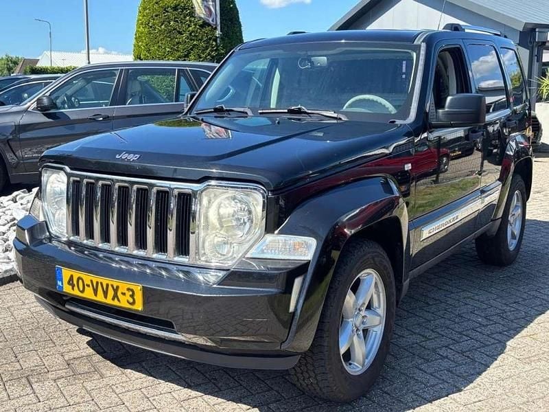 Zwart Gebruikt 2008 Jeep Cherokee Limited SUV | € 6.950 - Afbeelding 1/4