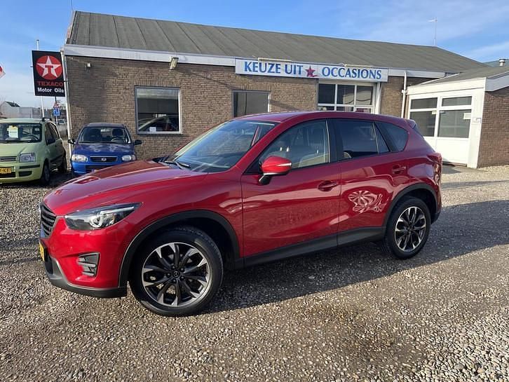 Rood (metallic) Occasion 2016 Mazda CX-5 SUV | € 17.350 (Goede deal) - Afbeelding 1/4