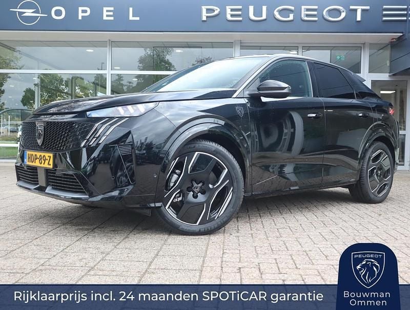 Zwart Gebruikt 2025 Peugeot e-3008 GT SUV | € 42.950 (Goede deal) - Afbeelding 1/4