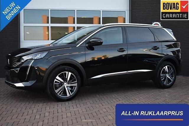 Zwart Gebruikt 2022 Peugeot 5008 Allure MPV | € 27.900 (Goede deal) - Afbeelding 1/4