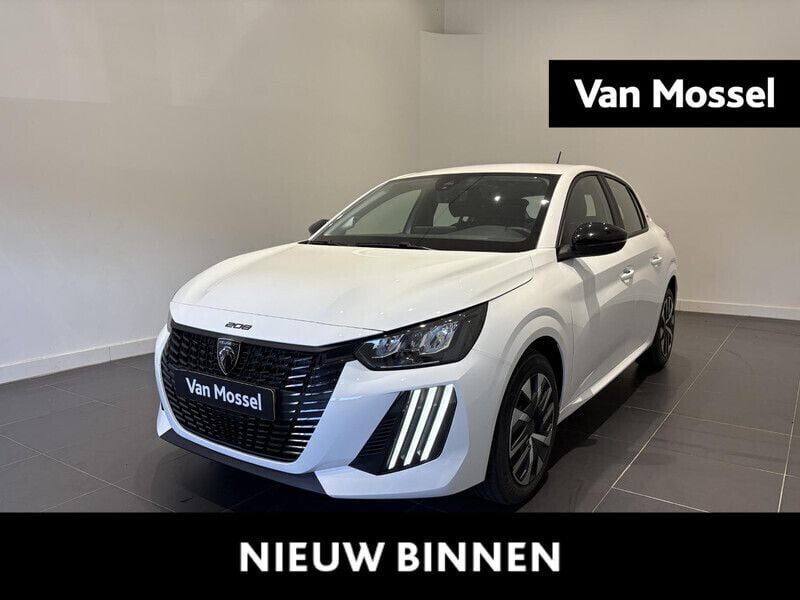 Wit Nieuw 2025 Peugeot 208 Style Hatchback | € 28.435 (Goede deal) - Afbeelding 1/4