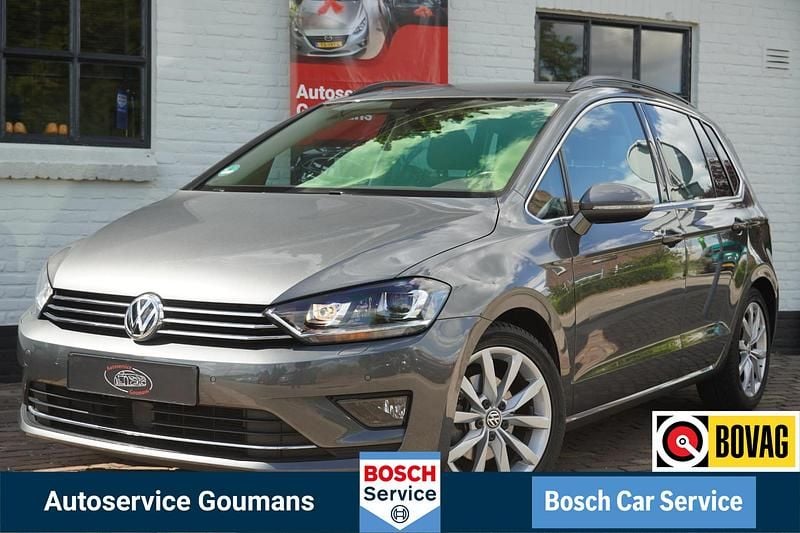 Grijs Gebruikt 2017 VW Golf Sportsvan Highline MPV | € 19.199 (Eerlijke prijs) - Afbeelding 1/4