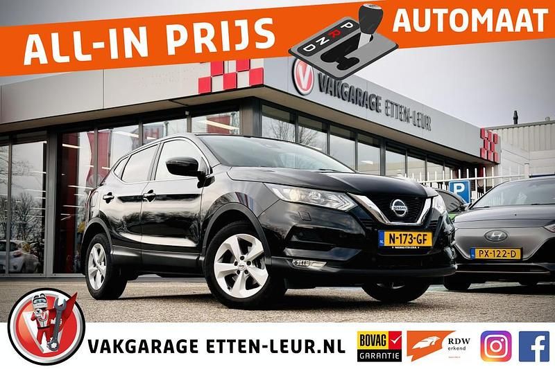 Zwart Occasion 2021 Nissan Qashqai N-Connecta SUV | € 17.785 (Super prijs) - Afbeelding 1/4
