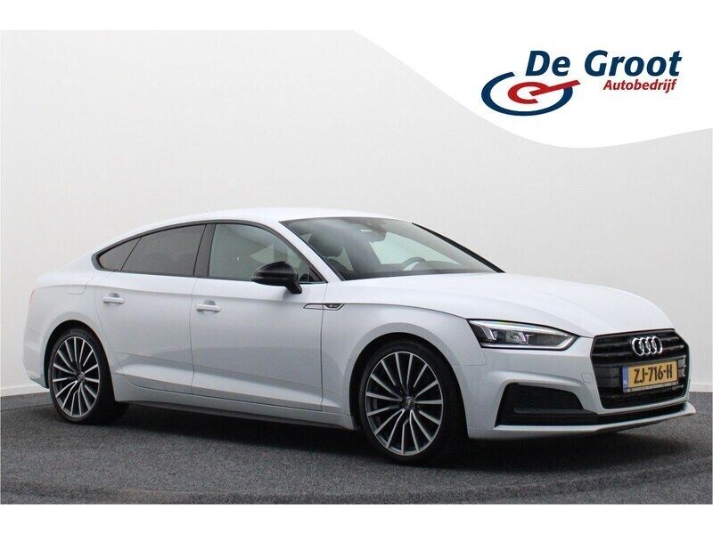 Wit Gebruikt 2019 Audi A5 S-Line Coupé | € 24.950 (Eerlijke prijs) - Afbeelding 1/4