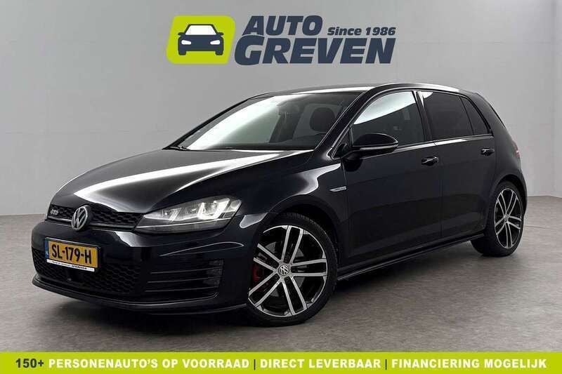 Zwart Gebruikt 2013 VW Golf VII GTD Hatchback | € 10.900 (Eerlijke prijs) - Afbeelding 1/4