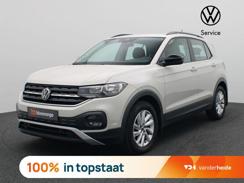 Wit Gebruikt 2022 VW T-Cross Life SUV | € 25.900 (Goede deal) - Afbeelding 1/3