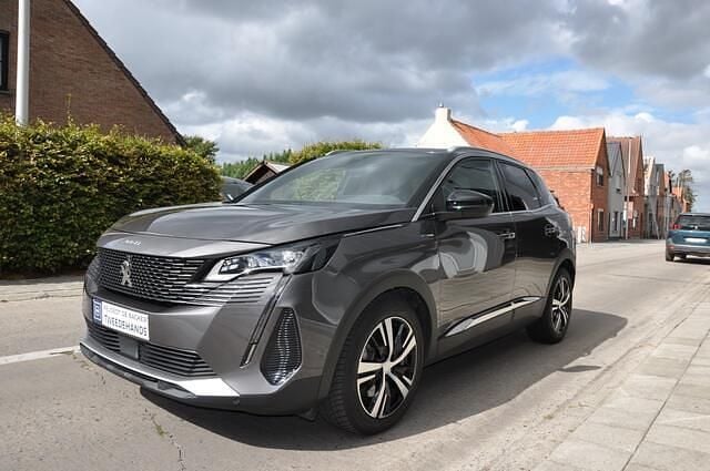 Grijs Gebruikt 2021 Peugeot 3008 GT Stationwagen | € 22.950 (Super prijs) - Afbeelding 1/4