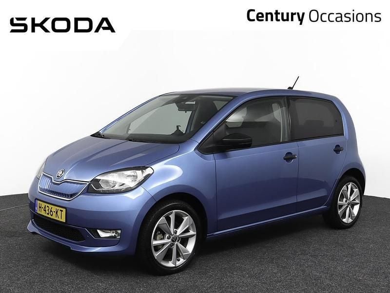 Blauw Gebruikt 2020 Skoda Citigo-e IV Ambition Hatchback | € 11.695 (Eerlijke prijs) - Afbeelding 1/4