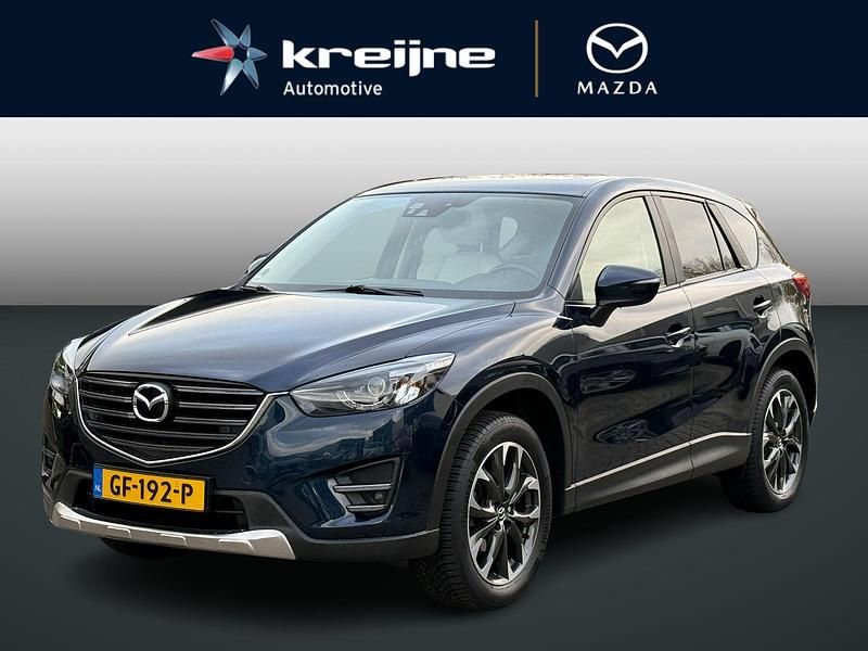 Blauw Gebruikt 2015 Mazda CX-5 SUV | € 18.925 (Eerlijke prijs) - Afbeelding 1/4