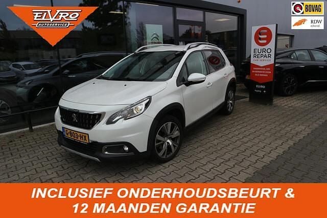 Wit Gebruikt 2019 Peugeot 2008 Allure SUV | € 13.450 (Super prijs) - Afbeelding 1/3
