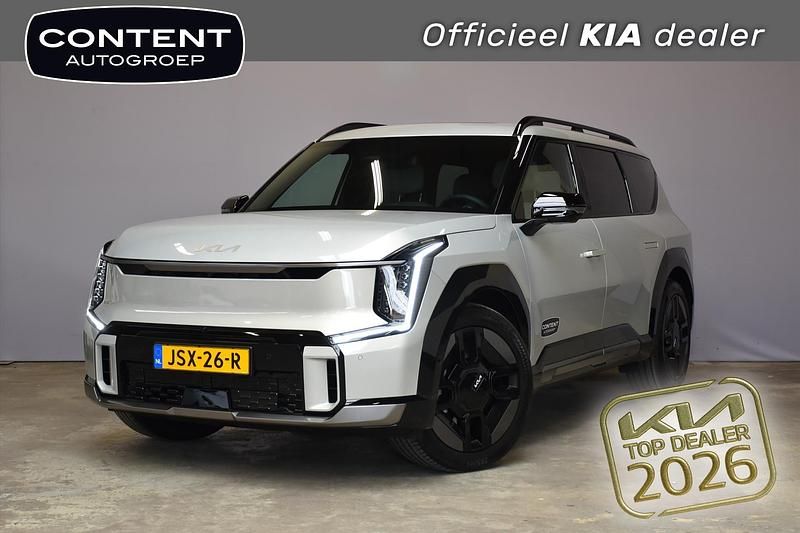 Ivory silver Nieuw 2026 Kia EV9 GT-Line SUV | € 76.440 (Eerlijke prijs) - Afbeelding 1/4