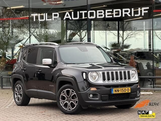 Zwart Gebruikt 2017 Jeep Renegade Limited SUV | € 17.949 (Eerlijke prijs) - Afbeelding 1/4