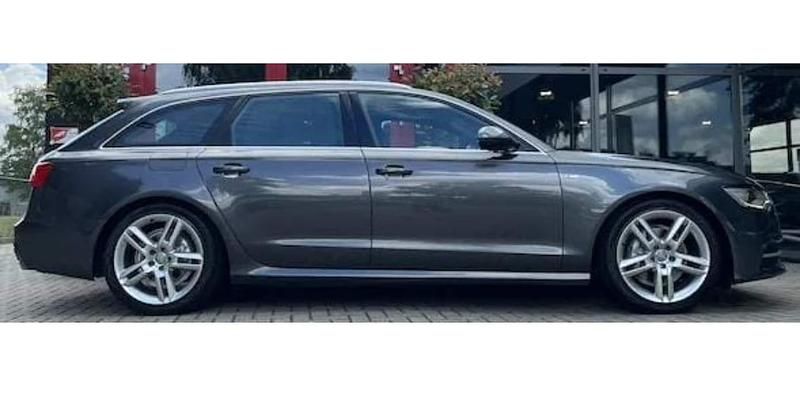 Grijs (metallic) Occasion 2014 Audi A6 Sport Stationwagen | € 12.250 (Goede deal) - Afbeelding 1/4