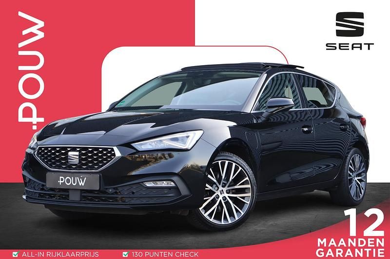 Zwart Occasion 2026 Seat Leon FR Hatchback | € 23.900 (Super prijs) - Afbeelding 1/4