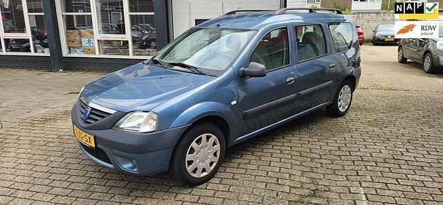 Blauw Gebruikt 2008 Dacia Logan MCV Ambiance MPV | € 1.400 (Eerlijke prijs) - Afbeelding 1/4