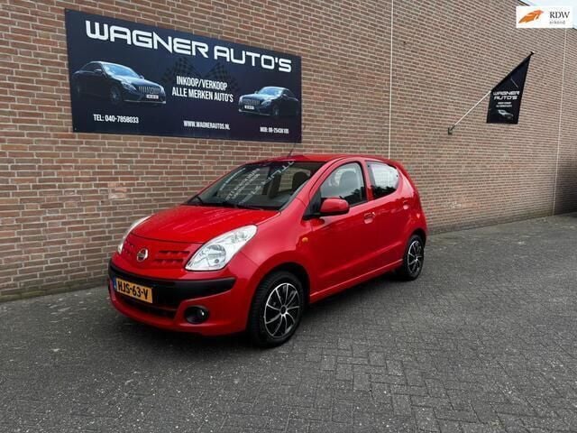 Rood Gebruikt 2010 Nissan Pixo Acenta Hatchback | € 4.250 (Eerlijke prijs) - Afbeelding 1/4