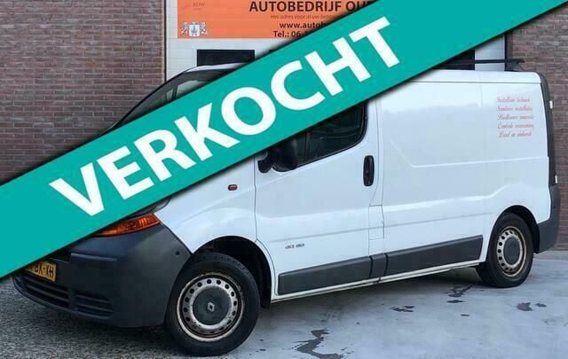Wit Gebruikt 2002 Renault Trafic Van | € 2.699 (Eerlijke prijs) - Afbeelding 1/4