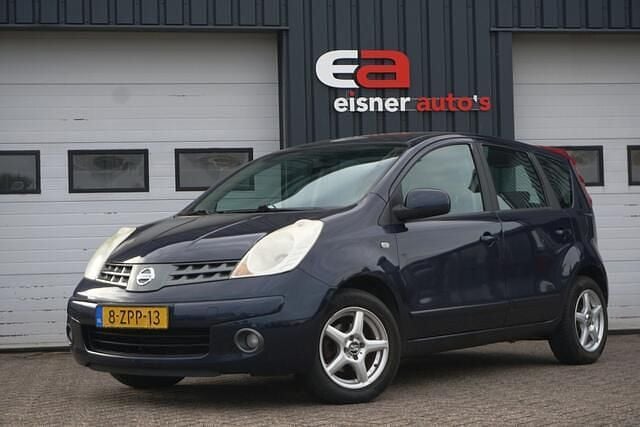 Blauw Gebruikt 2008 Nissan Note Visia MPV | € 1.749 (Super prijs) - Afbeelding 1/4