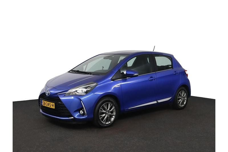 Blauw Occasion 2018 Toyota Yaris Hybrid Hatchback | € 13.950 (Eerlijke prijs) - Afbeelding 1/1