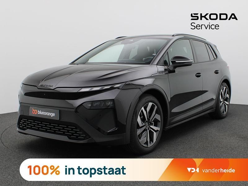 Zwart Nieuw 2025 Skoda Elroq SportLine SUV | € 49.900 - Afbeelding 1/3