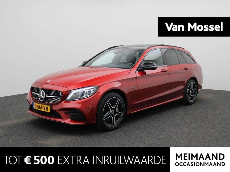 Rood Gebruikt 2021 Mercedes C300 Business Stationwagen | € 33.445 (Goede deal) - Afbeelding 1/3