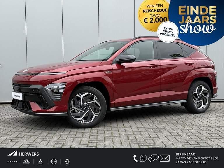 Soultronic orange pearl Nieuw 2025 Hyundai Kona Premium SUV | € 40.590 - Afbeelding 1/4