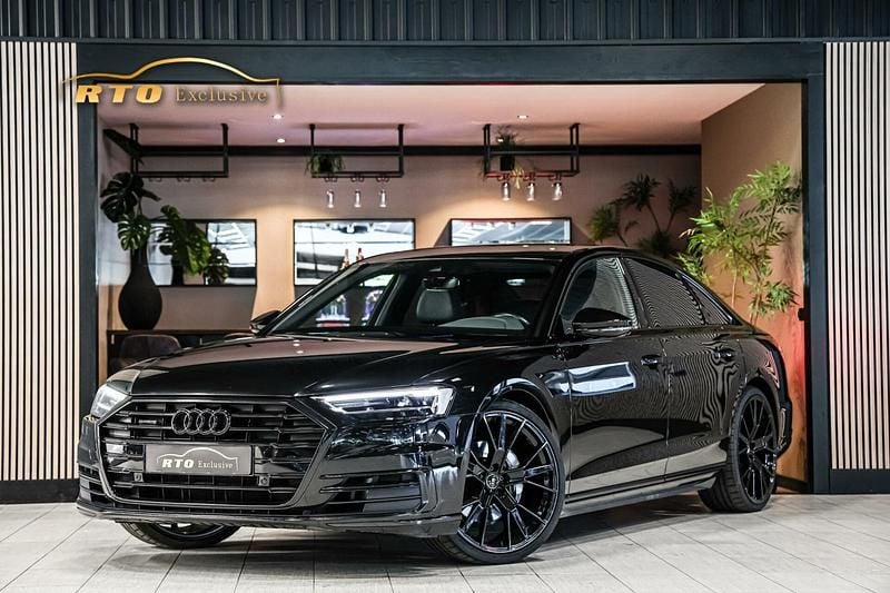 Zwart metallic Gebruikt 2019 Audi A8 Proline Sedan | € 50.000 (Eerlijke prijs) - Afbeelding 1/4