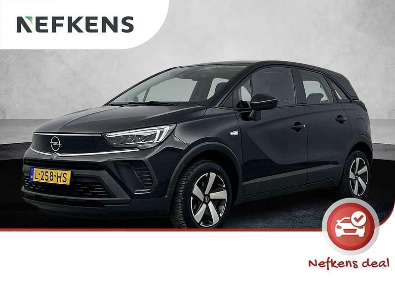 Zwart Gebruikt 2021 Opel Crossland Edition SUV | € 16.225 (Eerlijke prijs) - Afbeelding 1/4