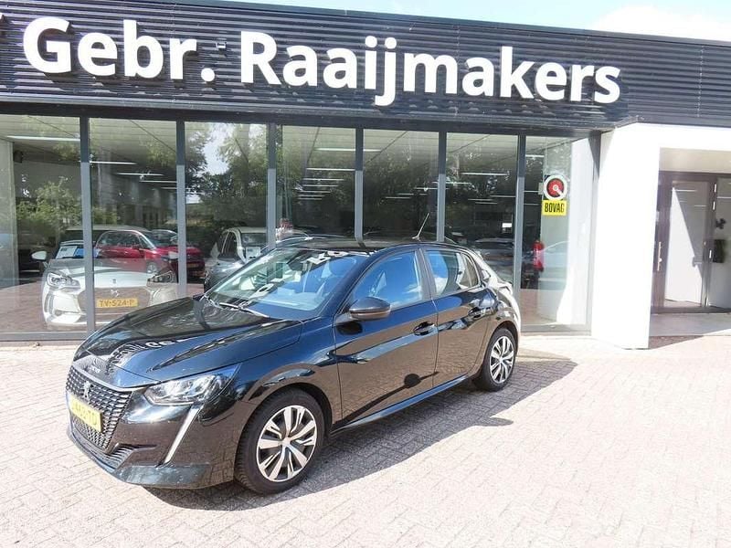 Zwart Gebruikt 2020 Peugeot 208 Active Hatchback | € 6.900 (Super prijs) - Afbeelding 1/4