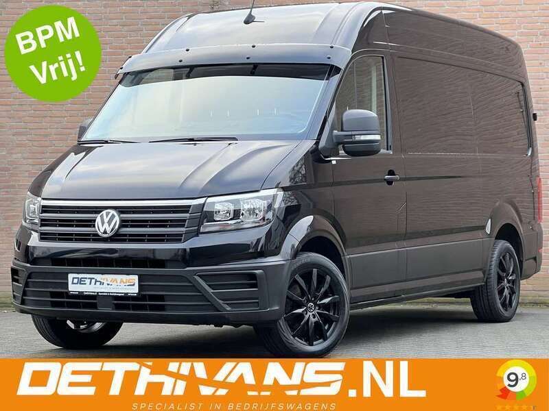 Zwart Gebruikt 2021 VW Crafter Van | € 28.850 (Iets duurder) - Afbeelding 1/4