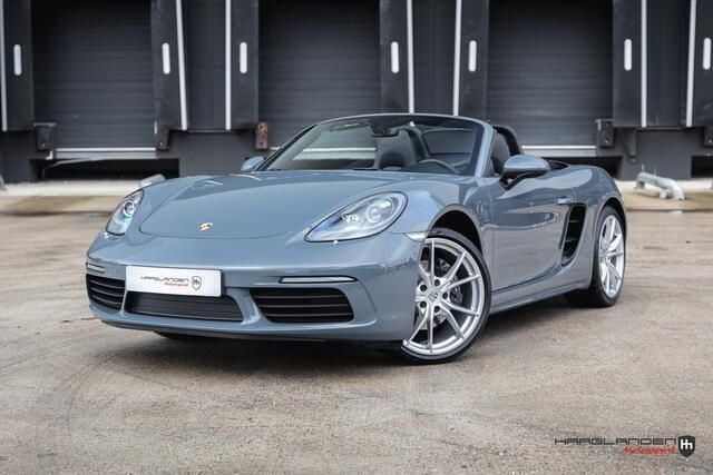 Grijs Gebruikt 2017 Porsche 718 Boxster Cabriolet | € 56.950 (Duur) - Afbeelding 1/4