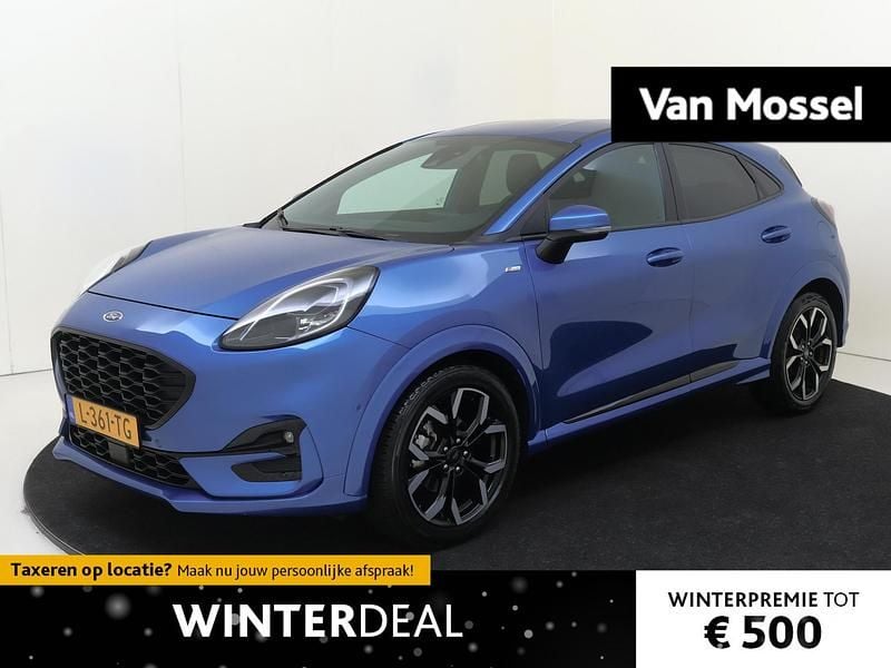 Blauw Occasion 2021 Ford Puma ST-Line X SUV | € 18.935 (Eerlijke prijs) - Afbeelding 1/4