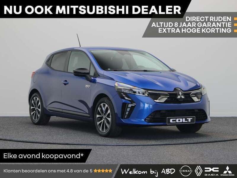 Blauw, metallic lak Nieuw 2025 Mitsubishi Colt Intense Hatchback | € 26.090 (Eerlijke prijs) - Afbeelding 1/3