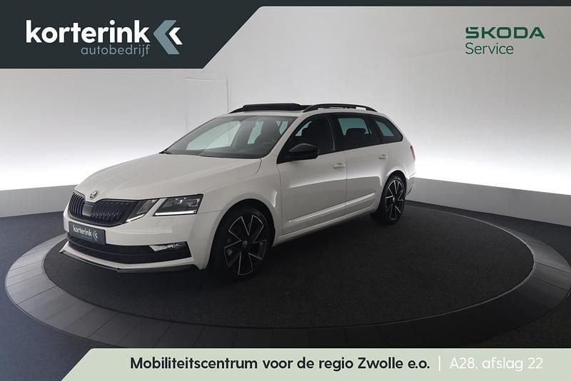 Wit Gebruikt 2020 Skoda Octavia Business Line Stationwagen | € 19.950 (Iets duurder) - Afbeelding 1/4