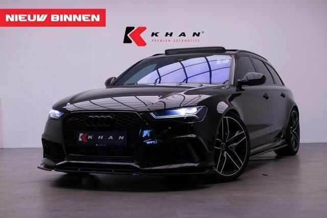 Zwart Gebruikt 2015 Audi RS6 Design Stationwagen | € 57.500 - Afbeelding 1/4