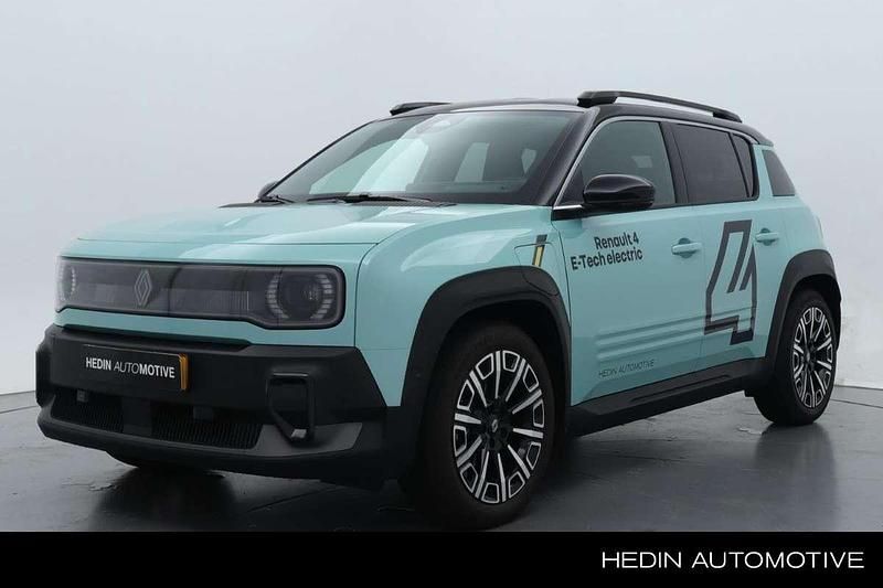 Blauw Gebruikt 2025 Renault 4 E-Tech Iconic SUV | € 34.950 - Afbeelding 1/3