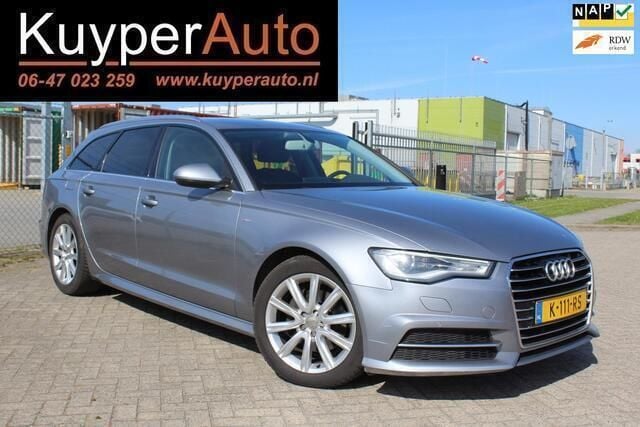 Grijs Gebruikt 2015 Audi A6 S-Line Stationwagen | € 13.770 (Goede deal) - Afbeelding 1/4